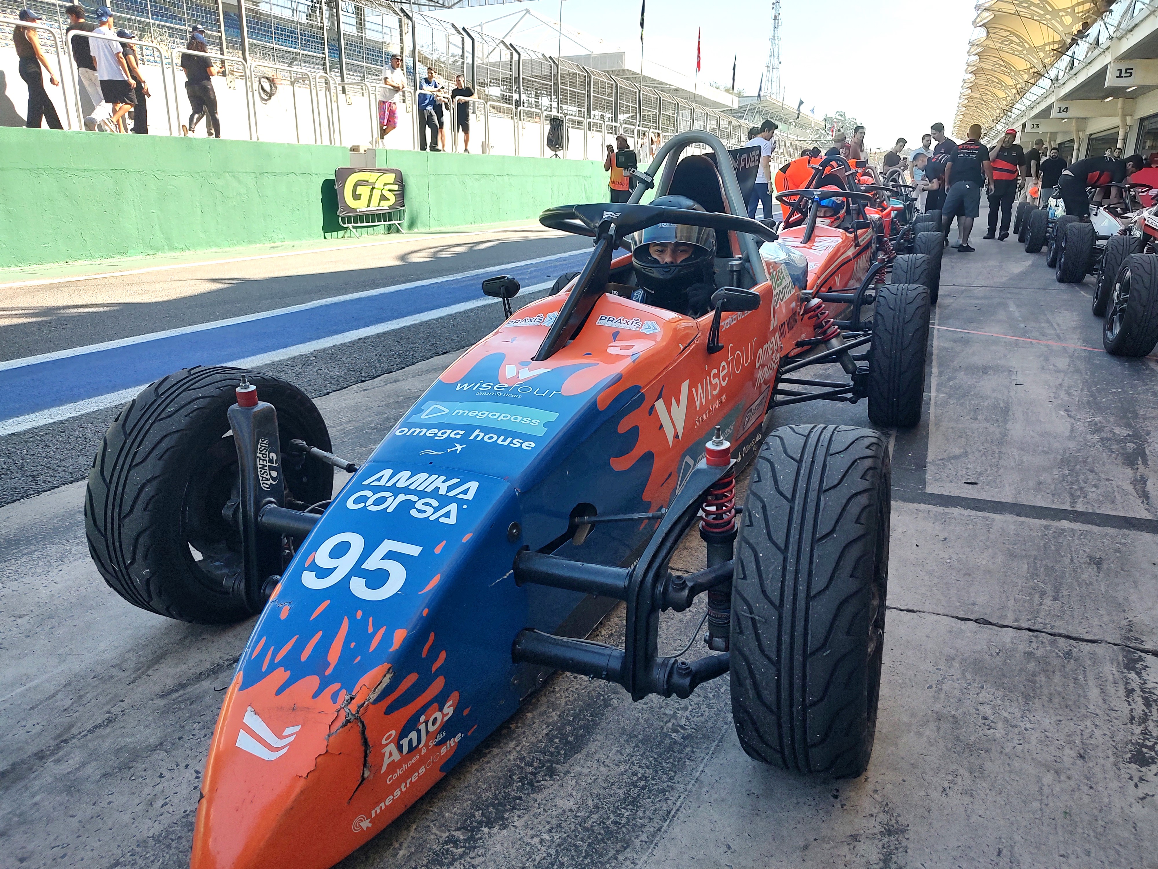 Fórmula Vee no Pitlane de Interlagos