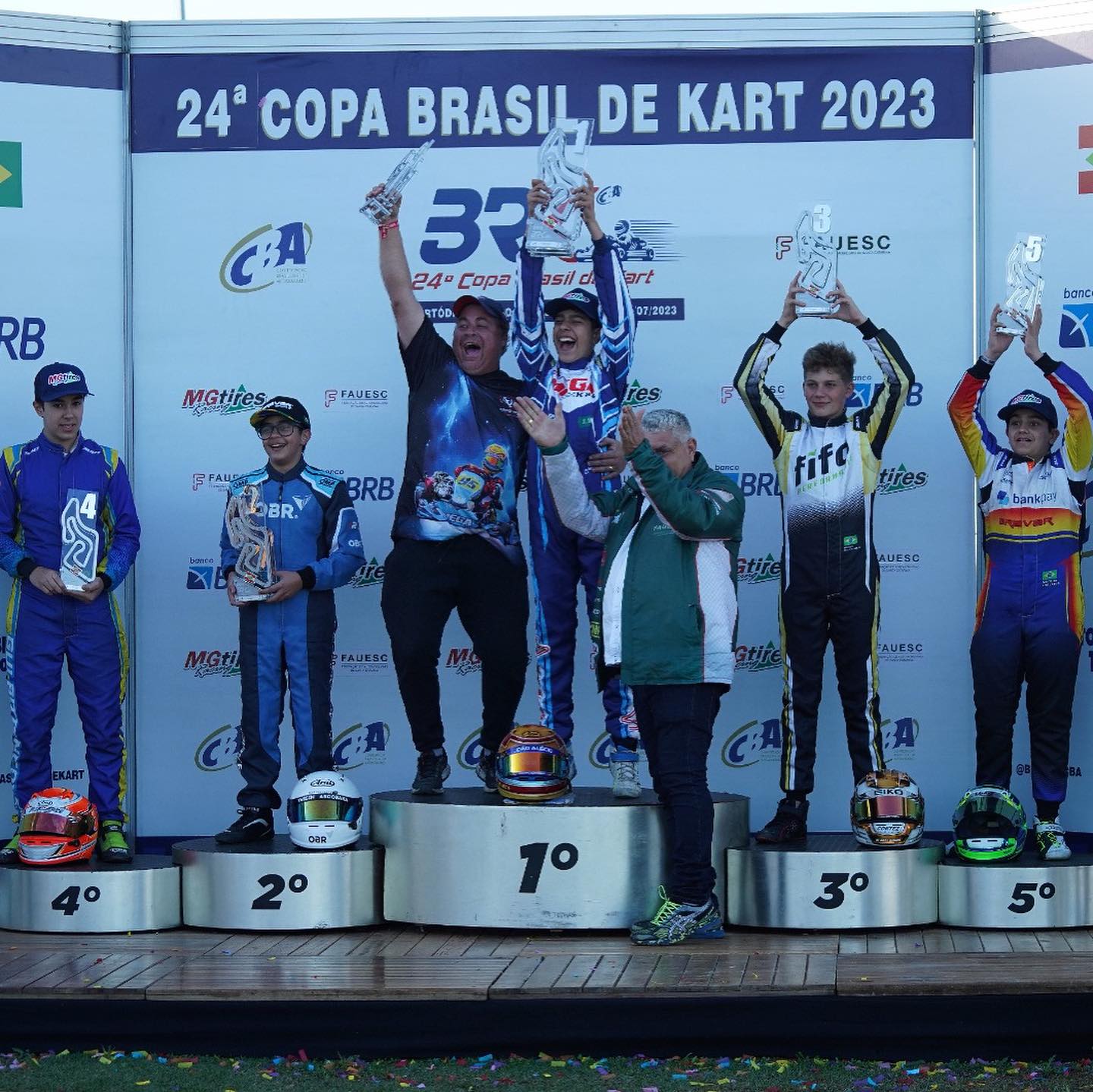 Troféu Oficial Copa Brasil de Kart